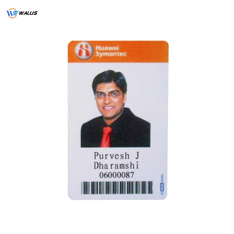 Customized High-Quality Printable 0.5mm Matte White Rigid PETG Plastic Student Card