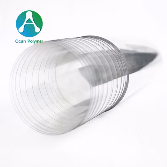 Прозрачная защитная маска для лица с защитой от запотевания и царапин, рулон жесткой пленки PETG