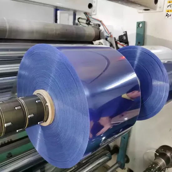 Пленка Pharma Blister Pet ПВХ/ПЭ/ПС/полипропилен ПП HDPE Фольга Лист пленки для медицинских лотков и пищевых продуктов с белым прозрачным жестким пластиком